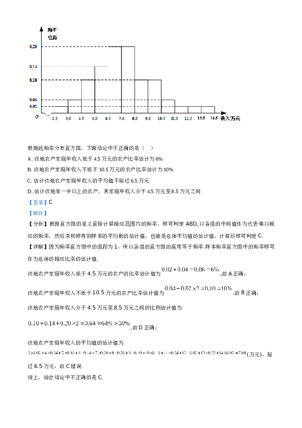2021年全国高考甲卷数学（文）A4 Word版试题(含参考答案).doc 第2页