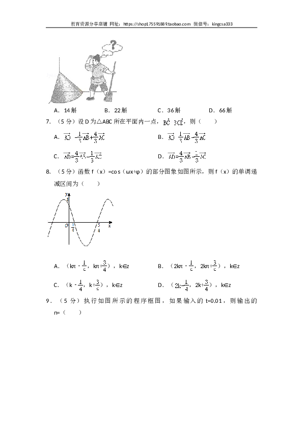 2015年全国统一高考数学试卷（理科）（新课标ⅰ）（含解析版）.doc 第2页