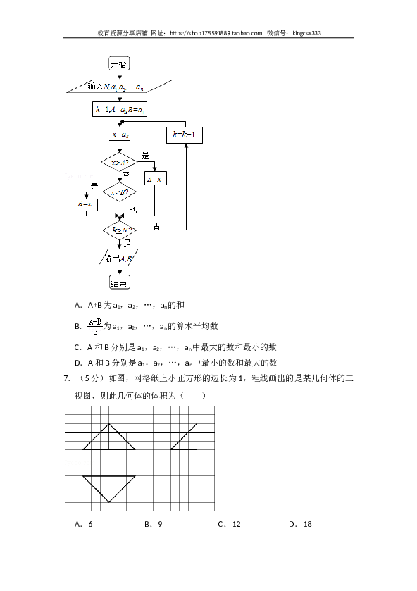 2012年全国统一高考数学试卷（理科）（新课标）（含解析版）.doc 第2页