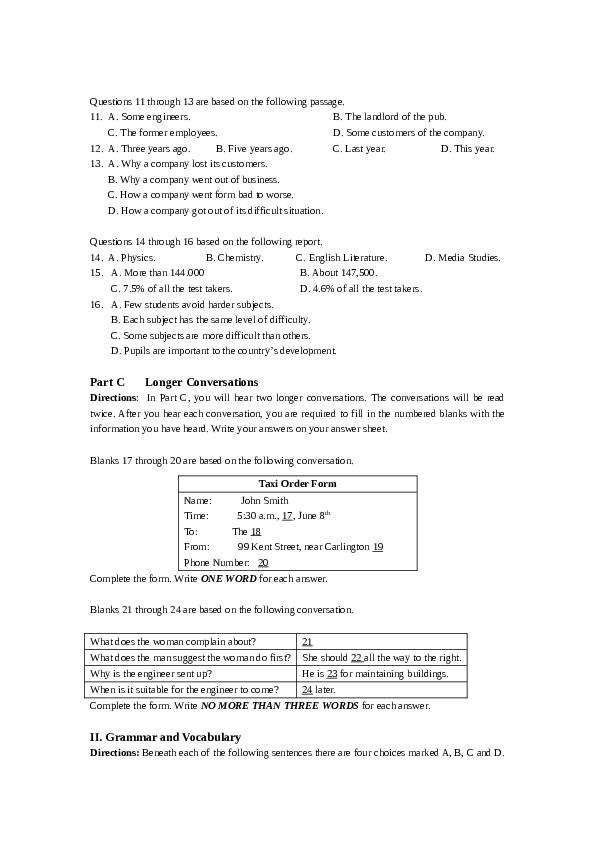 2006年上海高考英语真题试卷（word版，含听力原文）.doc 第2页
