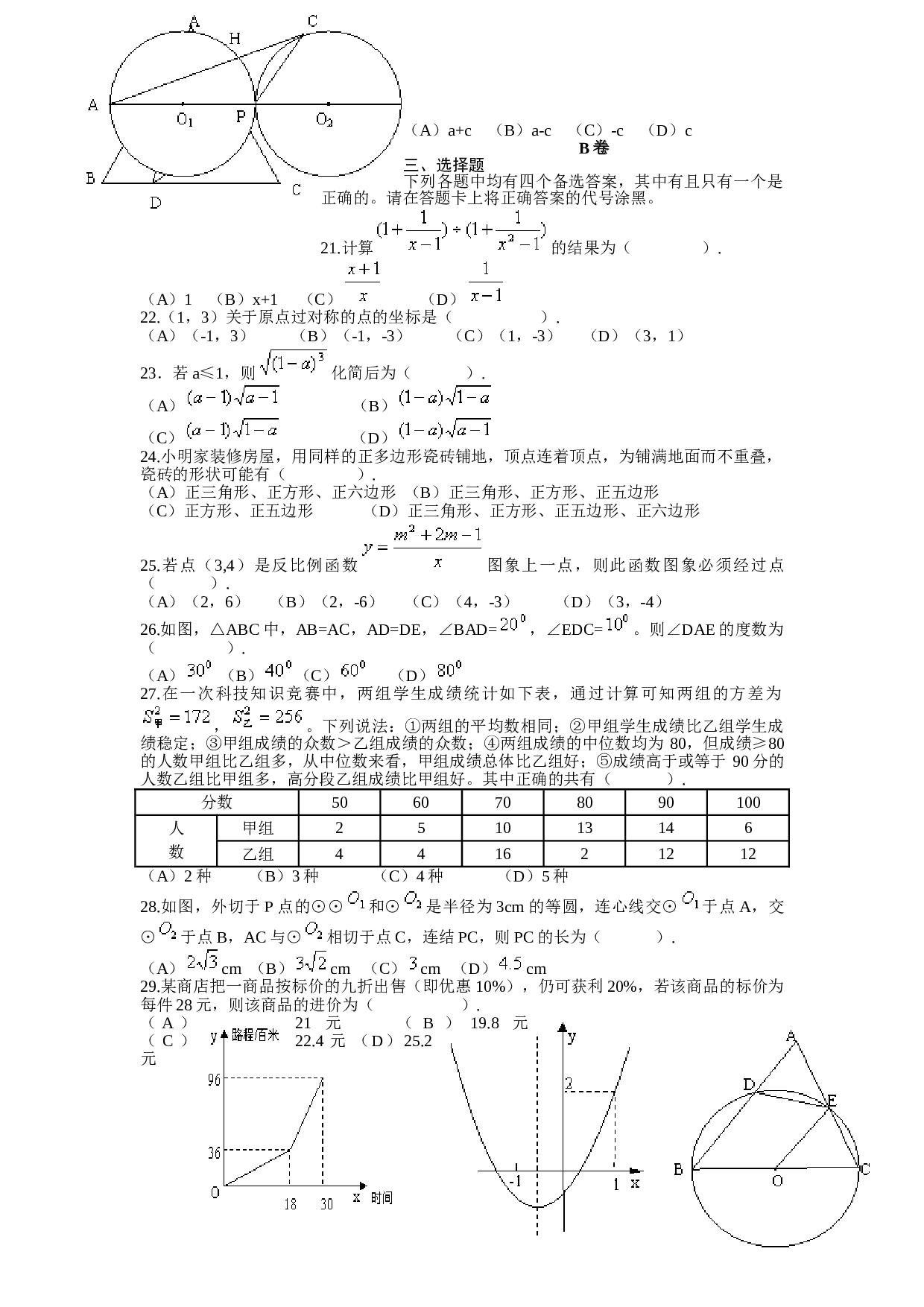2005武汉中考试题.doc 第2页