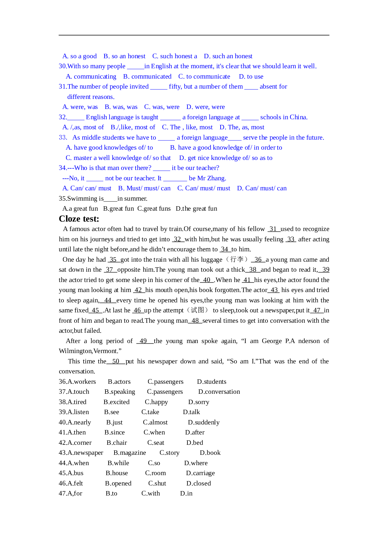 高三英语Unit2.doc 第2页