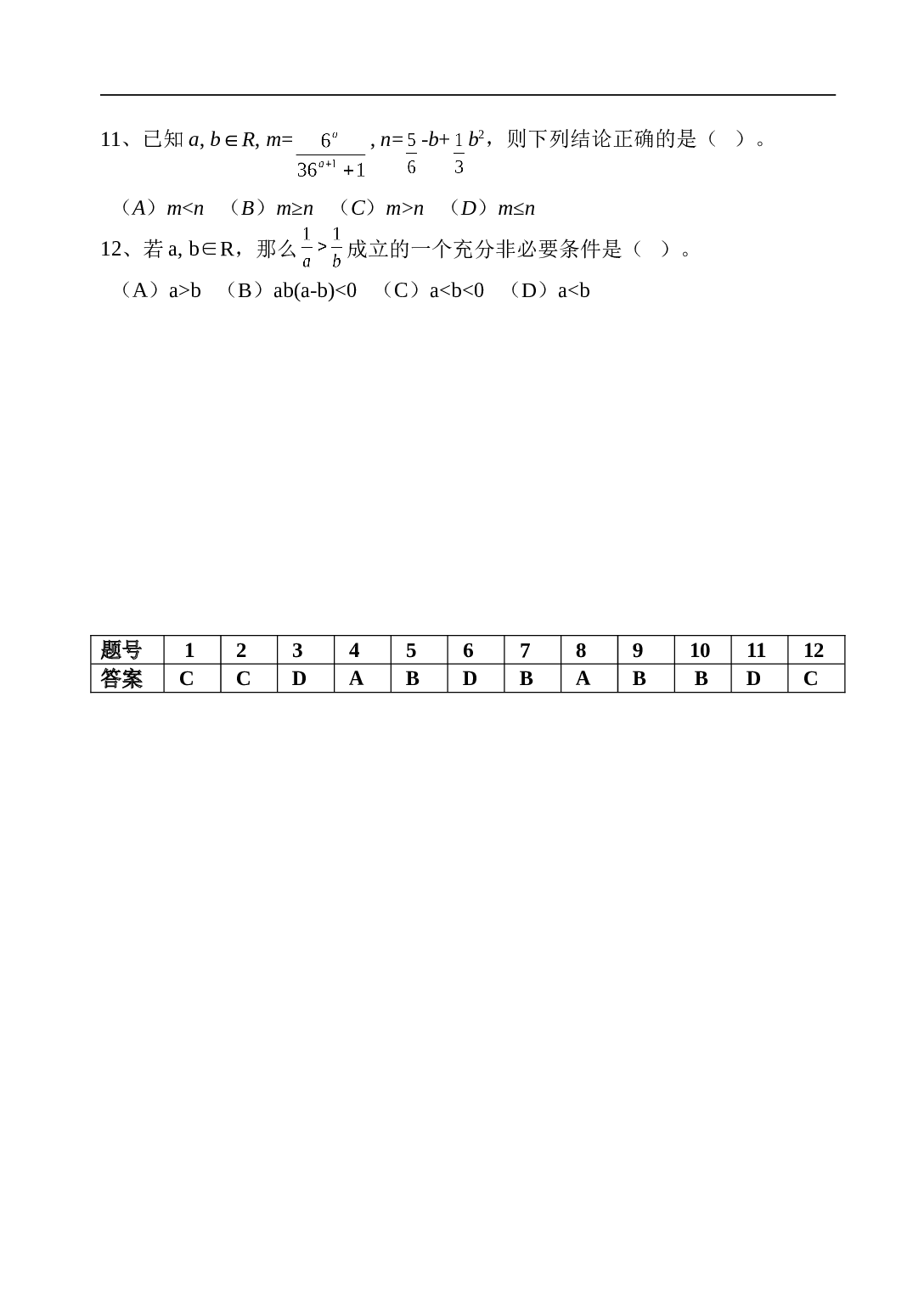 高考数学选择题专项训练（一）.doc 第2页