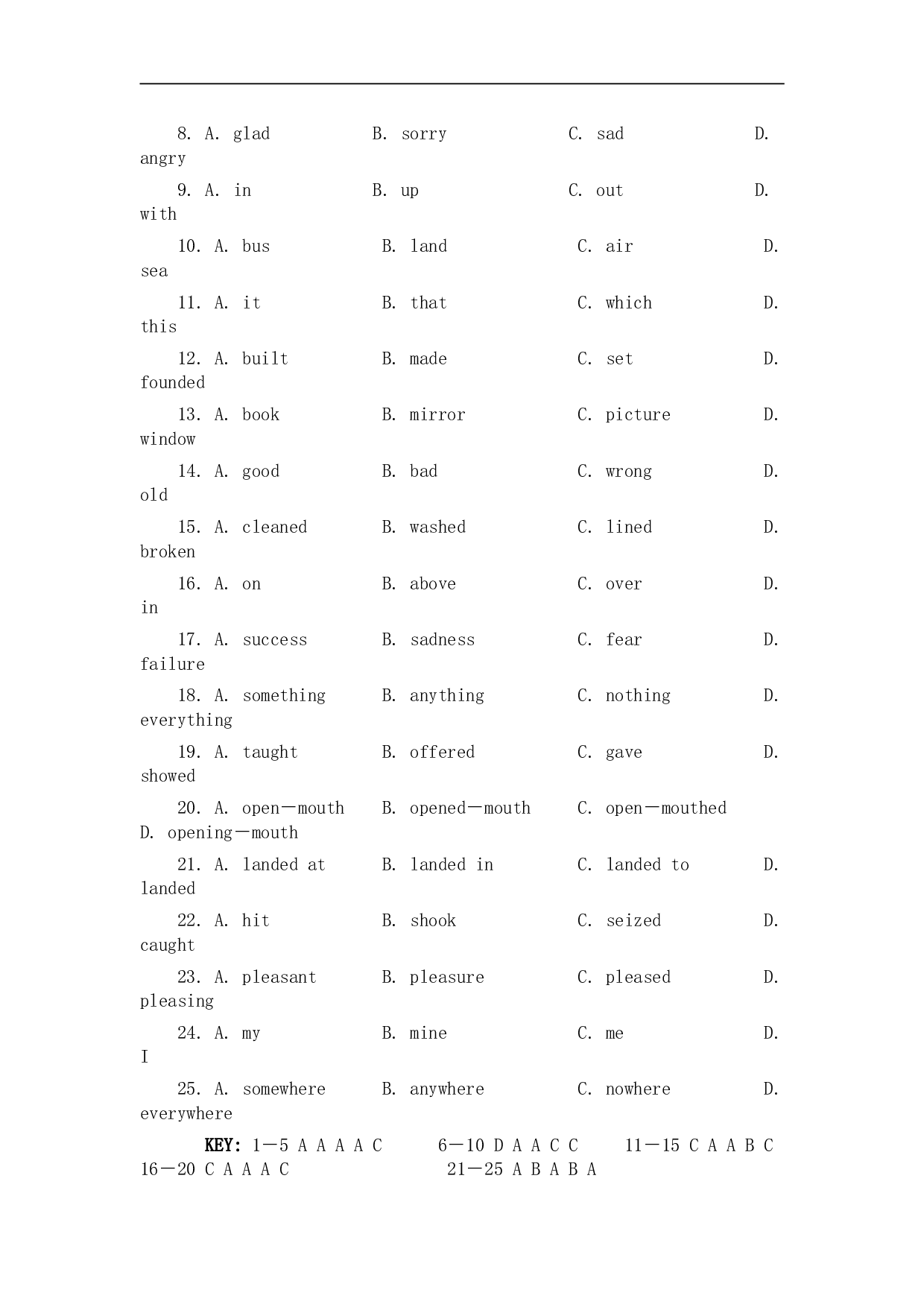 高考英语完形填空训练007.doc 第2页