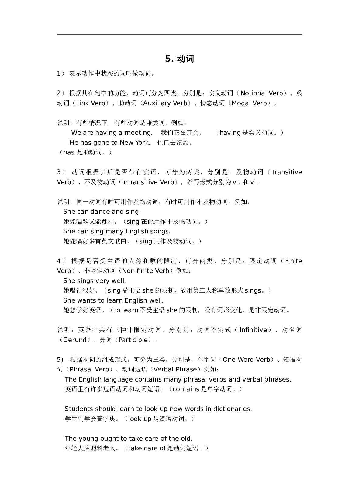 高考英语语法5--动词.doc 第1页
