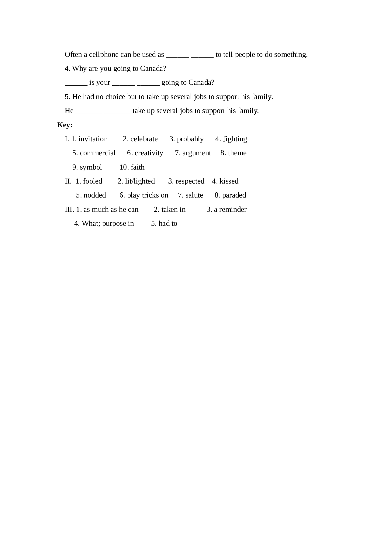 高一上学期英语Unit14知识点巩固练习.doc 第2页