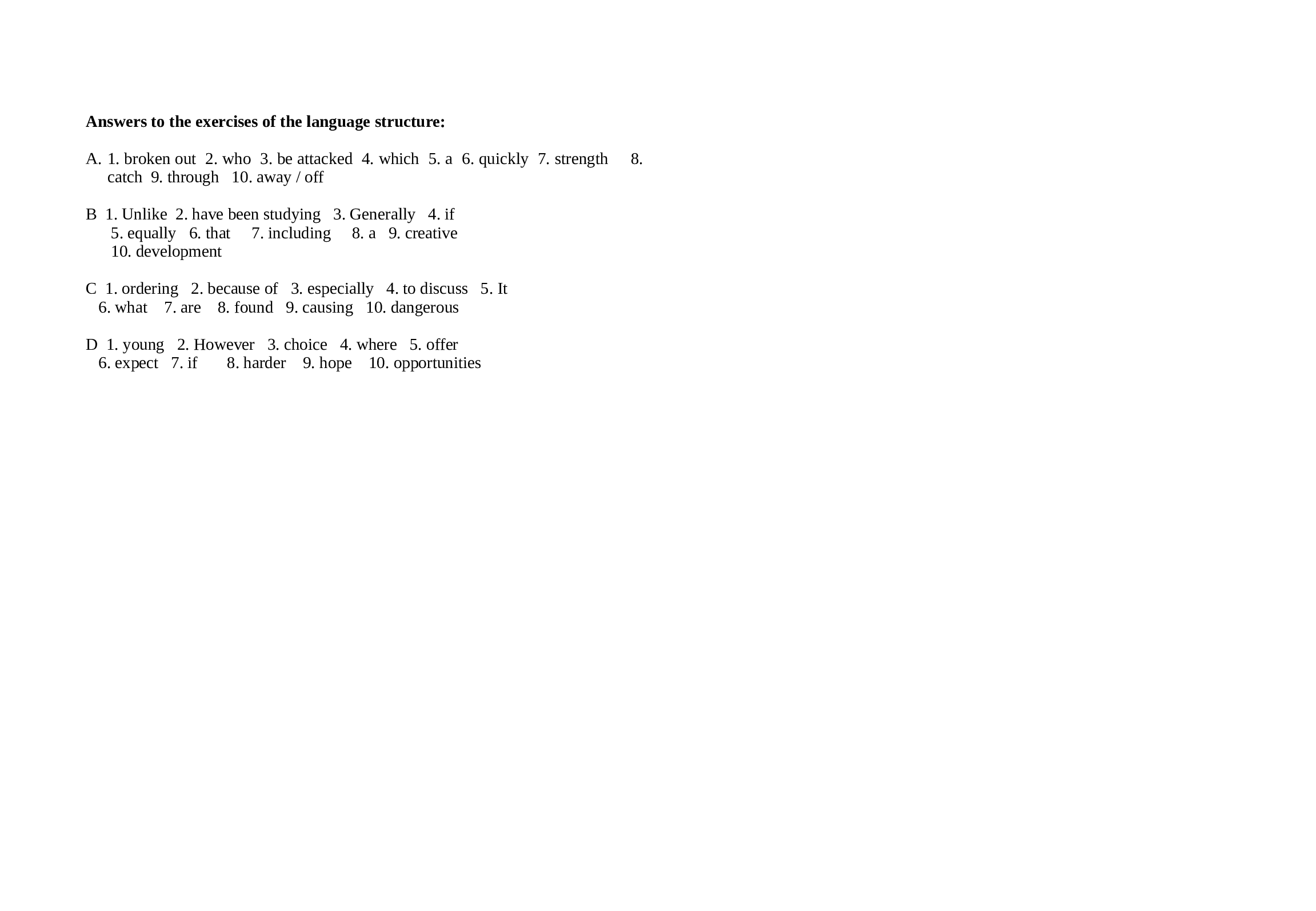 高一英语语言结构练习.doc 第2页