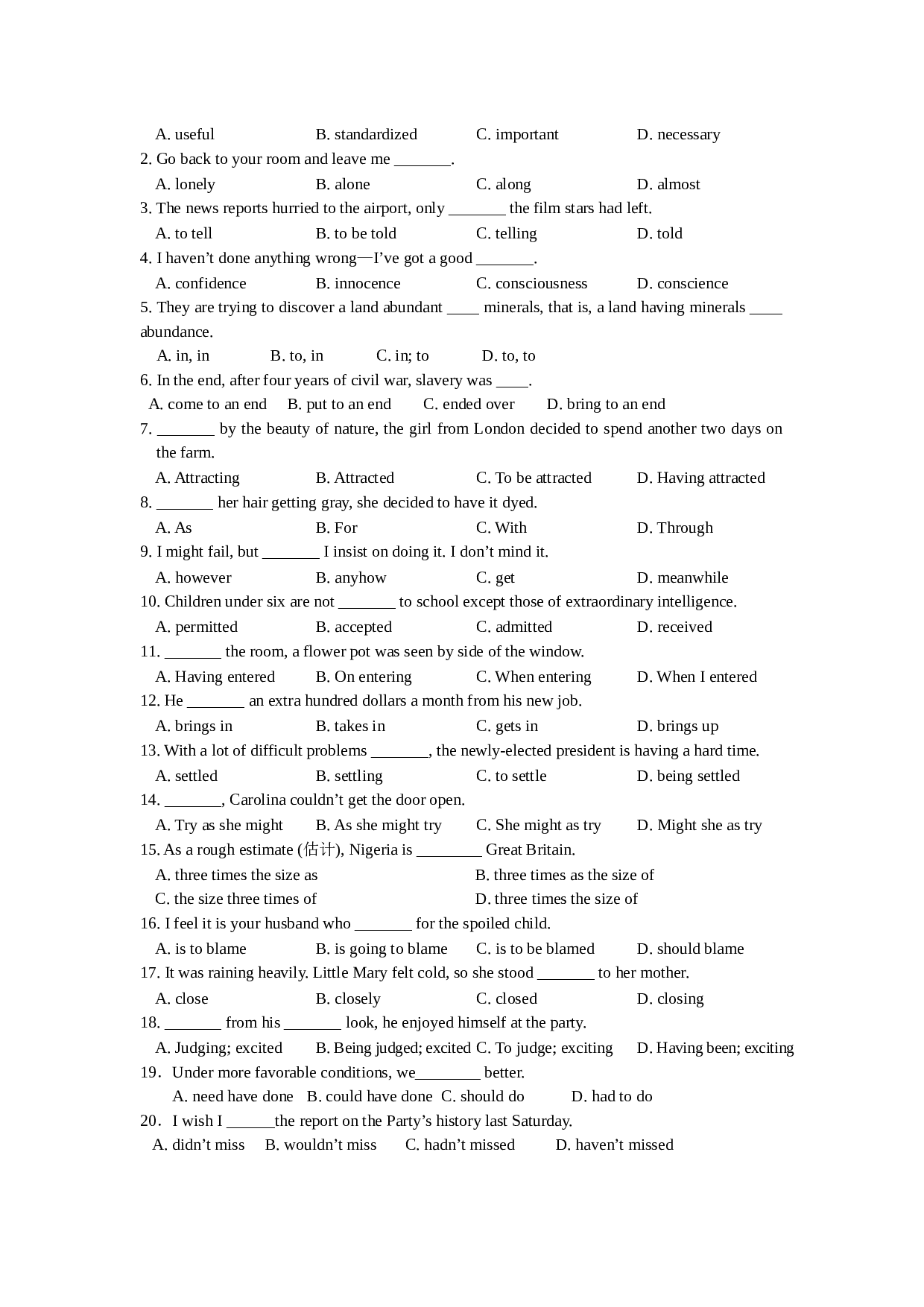 高三英语上学期Unit7-8.doc 第2页