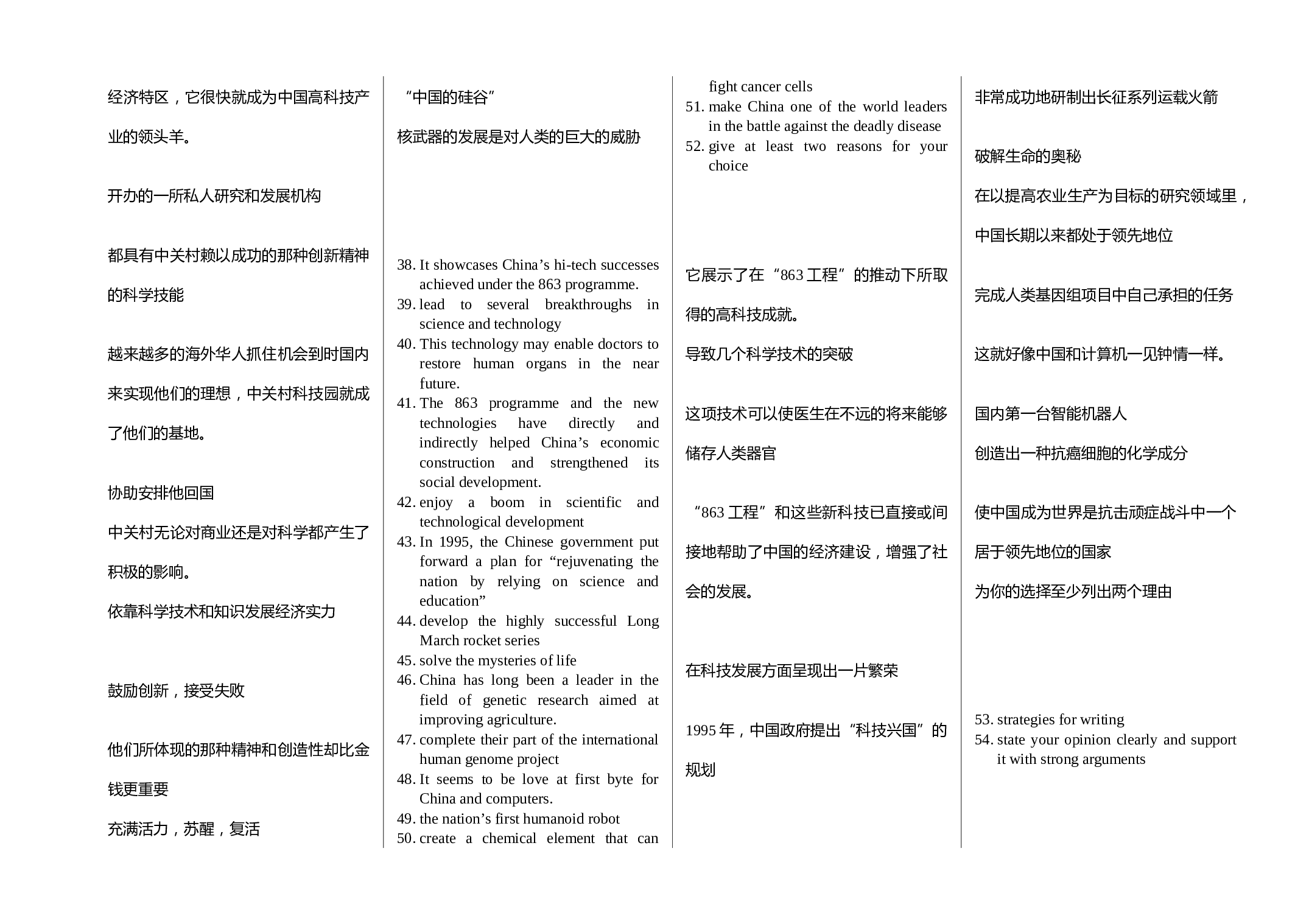 高二第二学期短语Unit 11 Scientific achievements .doc 第2页