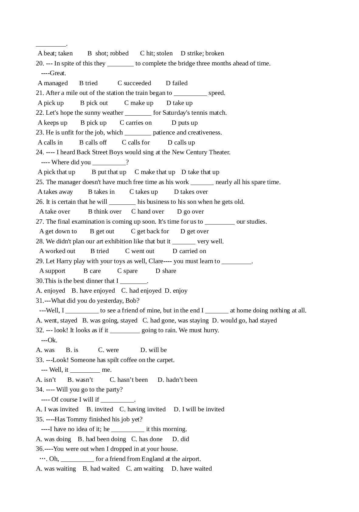 高二第二学期语法测试.doc 第2页