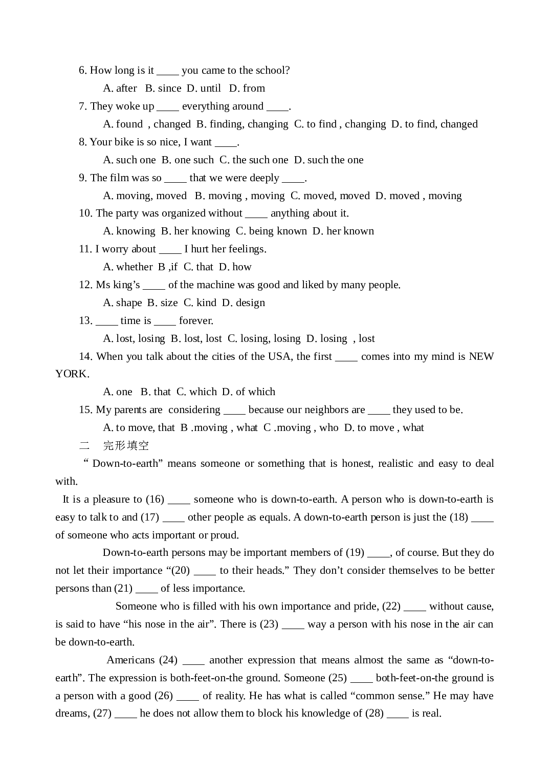 高二英语UNIT 6A.doc 第2页
