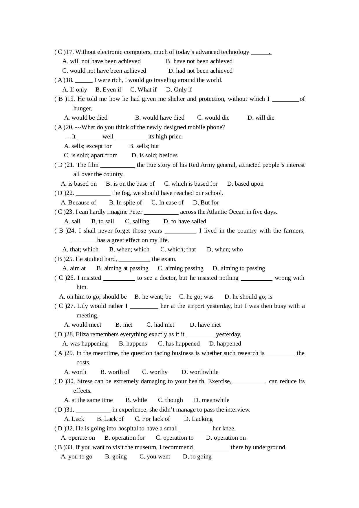 牛津版高二英语下学期U4复习2.doc 第2页