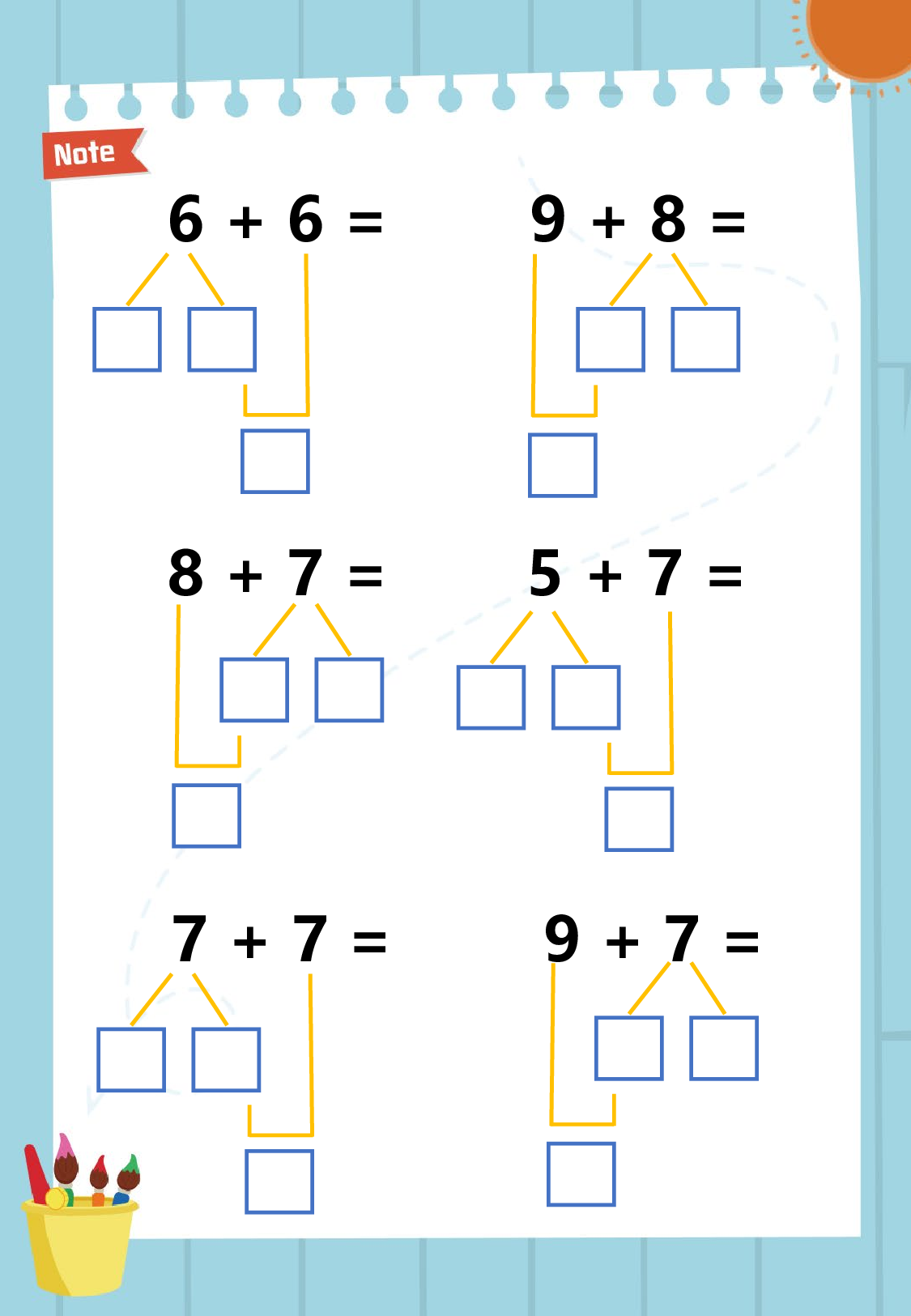 【数学专项】凑十的书写.pdf 第2页