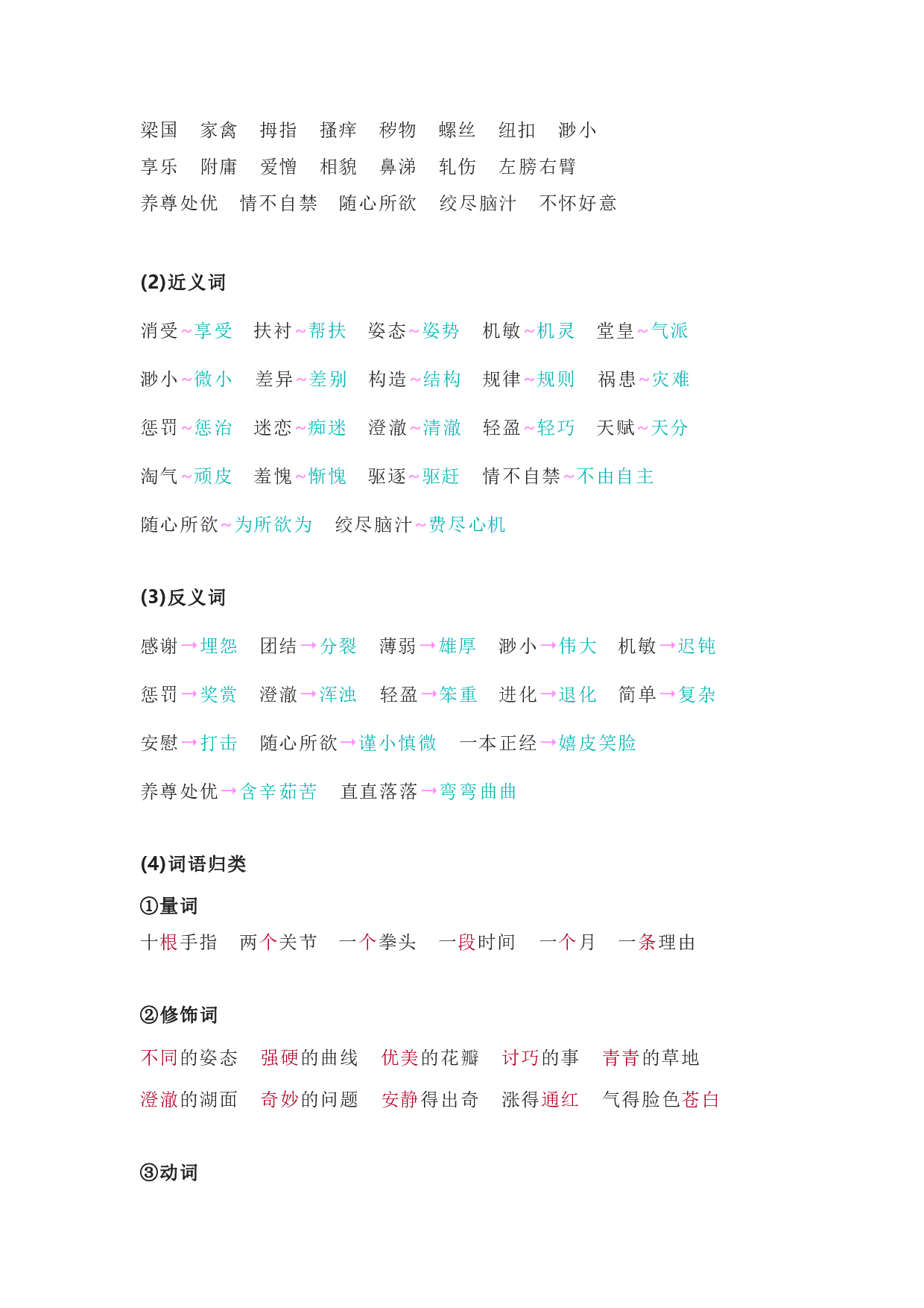 部编版五年级语文下册 第八单元知识点归纳.pdf 第2页