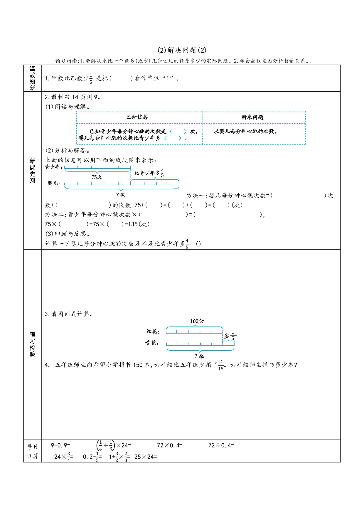小学人教版数学6年级上册-数学预习_部分7.pdf 第1页