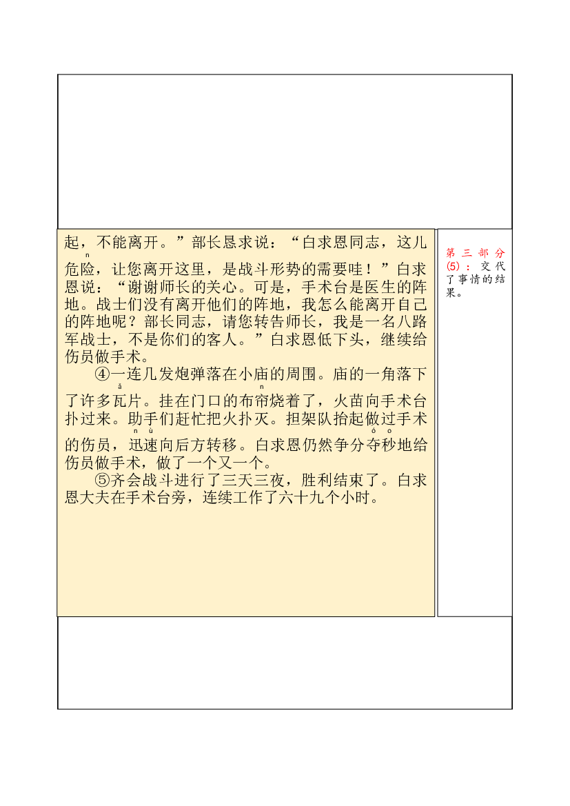 【独家】三年级上册语文讲义-预习与讲练：第26课《手术台就是阵地》-部编版.docx 第2页