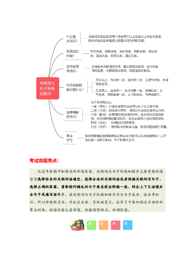 08 关联词与句子衔接和排序-2023-2024学年三年级语文寒假专项提升（统编版）.docx 第2页