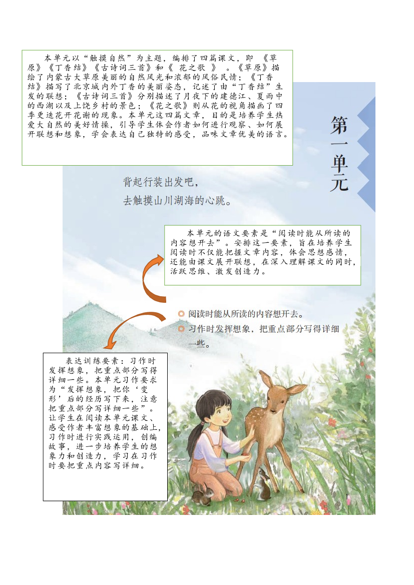 第一单元（单元解读） 六年级语文上册同步练习（统编版）.docx 第1页