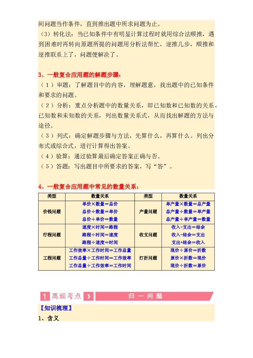 07  一般复合应用题（讲义）-2024年小升初数学复习讲练测（通用版）.docx 第2页
