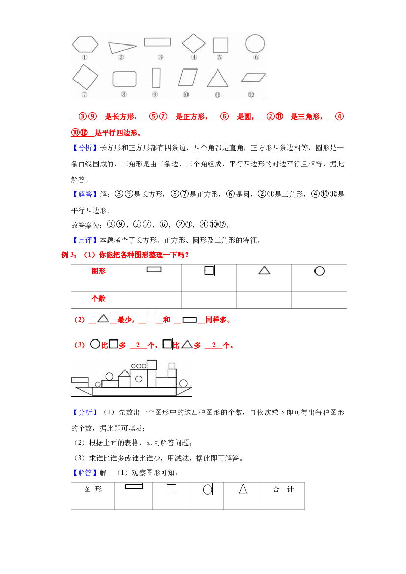 第十一讲 平面图形的分类及识别-2023年六年级数学下册小升初专项复习（通用版）.docx 第2页