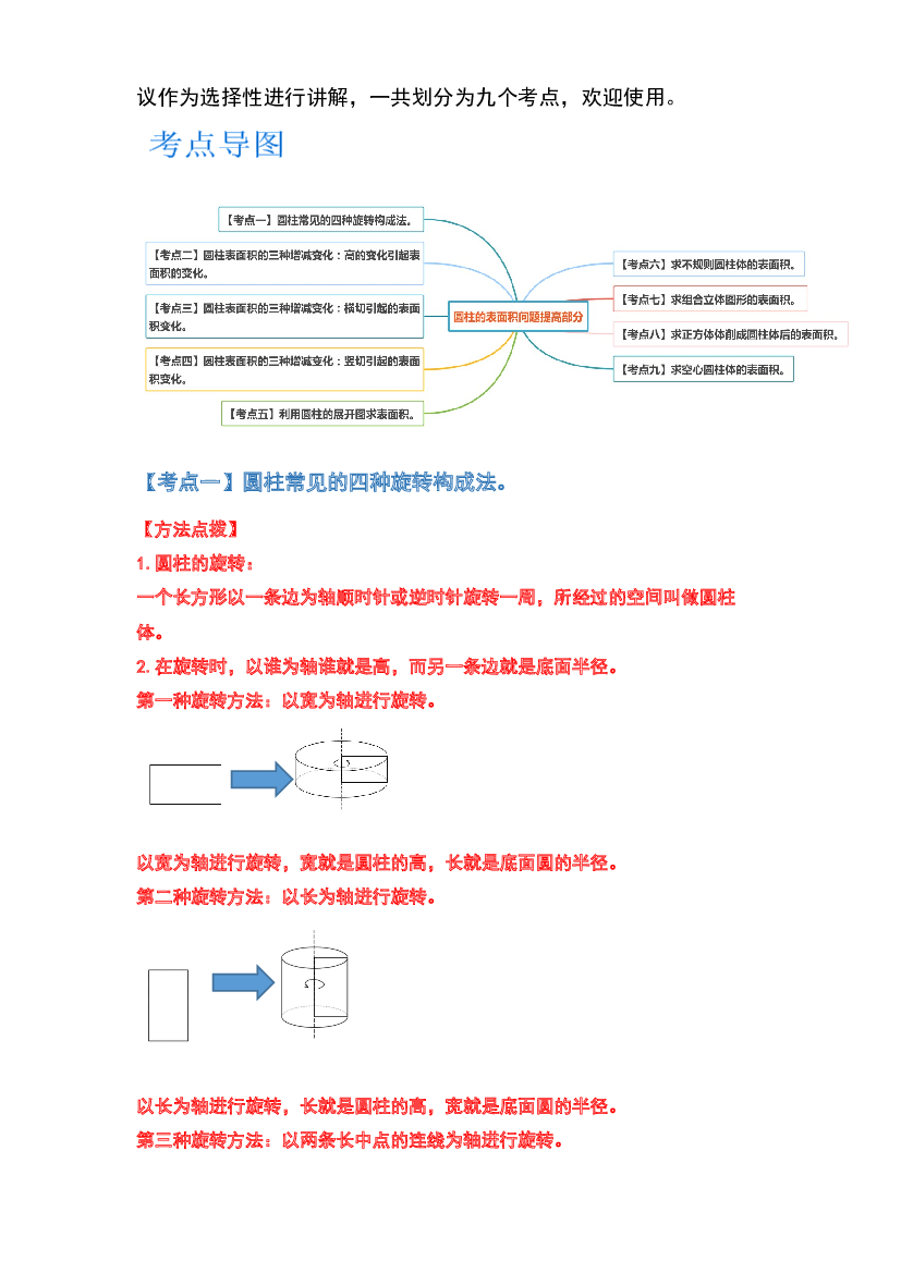 第三单元圆柱的表面积提高篇-2022-2023学年六年级数学下册典型例题系列(含参考答案)人教版.docx 第2页