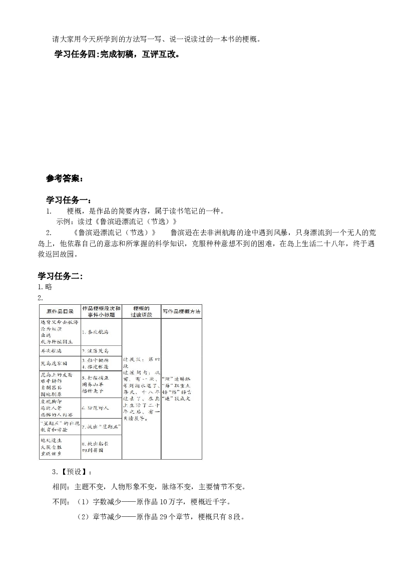 《习作：写作品梗概》 六年级语文下册部编版.docx 第2页