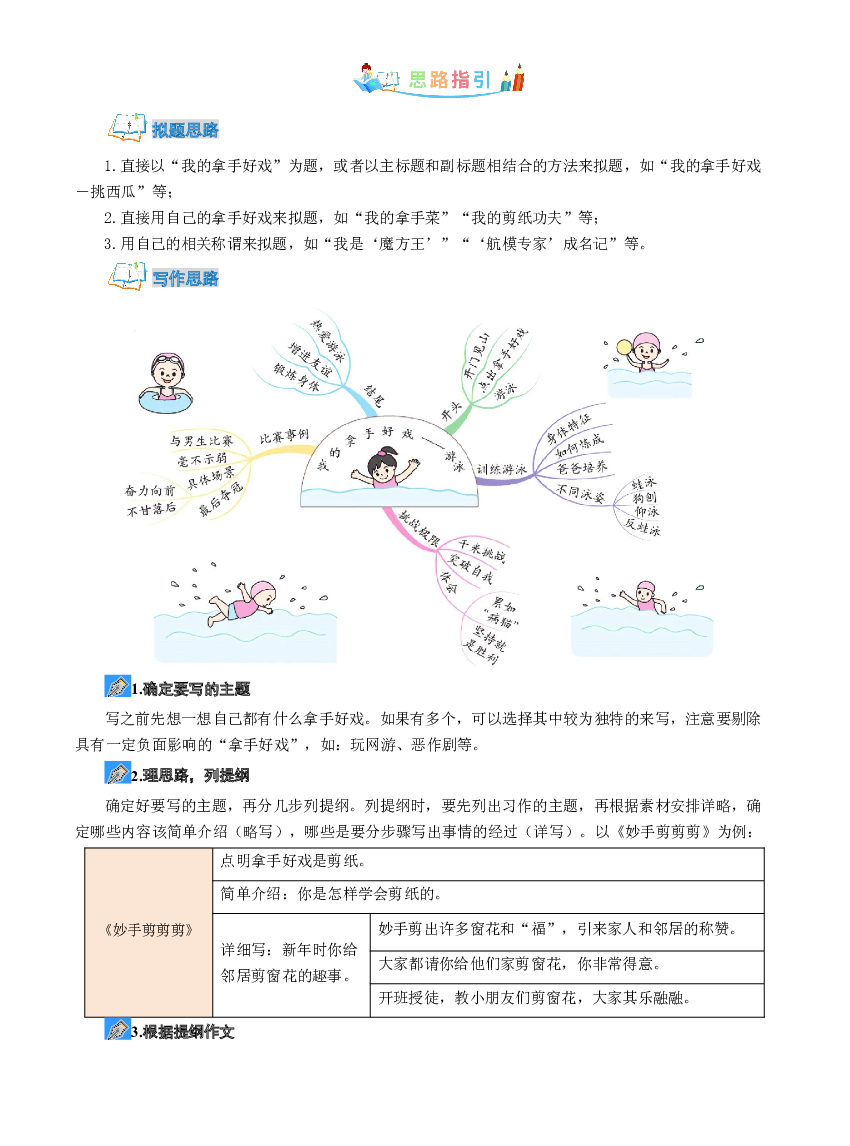 第7单元同步作文：我的拿手好戏-写作指导+范文赏析+病文升格（教师版）-部编版语文六年级上册.docx 第2页