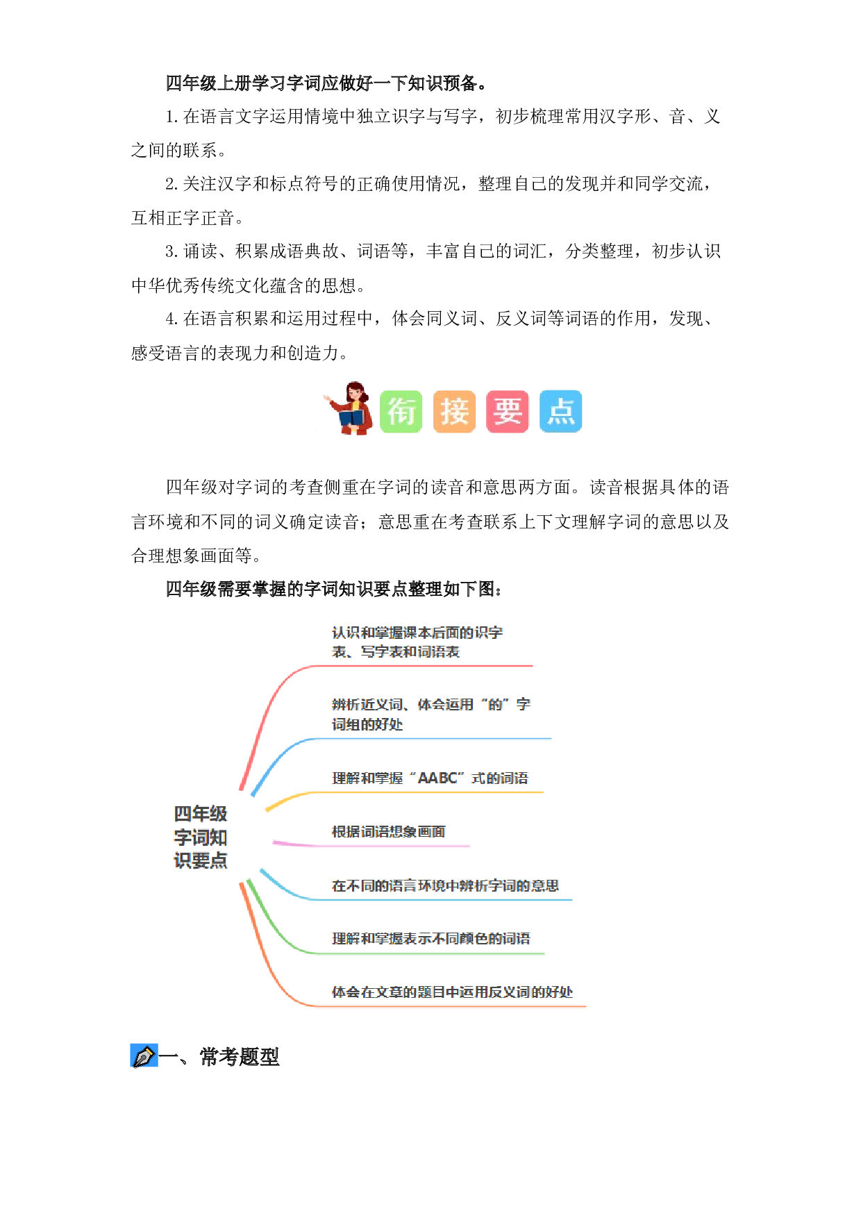 02 字词梳理及运用（讲义+试题） -2023年三升四语文暑假衔接课（统编版）.docx 第2页