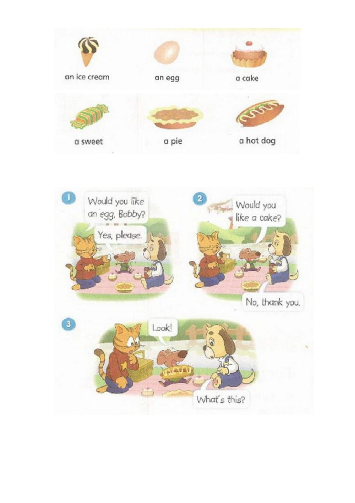 【暑期机构、自学资料】【二升三】小学英语暑假衔接15讲 9.词汇三食物（译林版）.doc 第1页