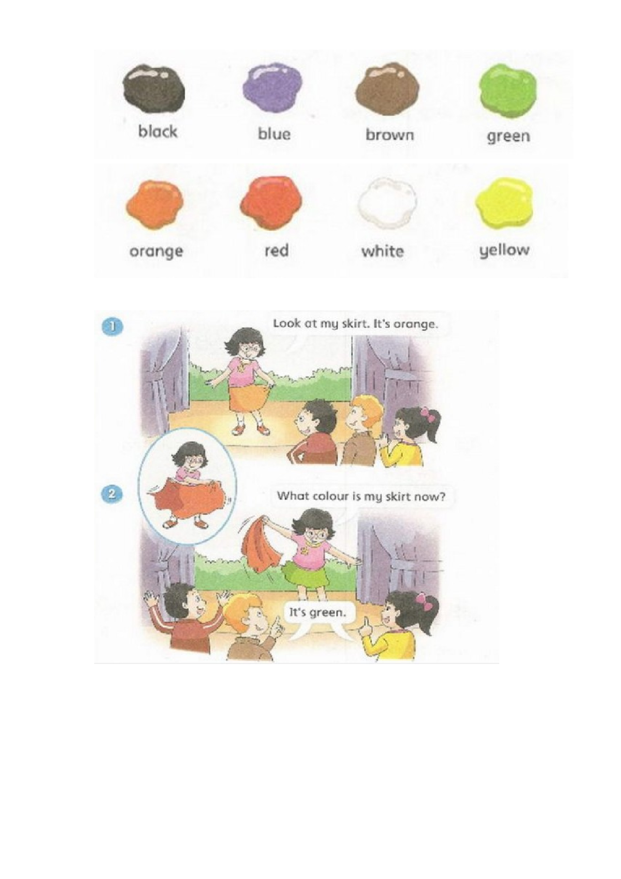 【暑期机构、自学资料】【二升三】小学英语暑假衔接15讲 8.词汇二颜色（译林版）.doc 第1页