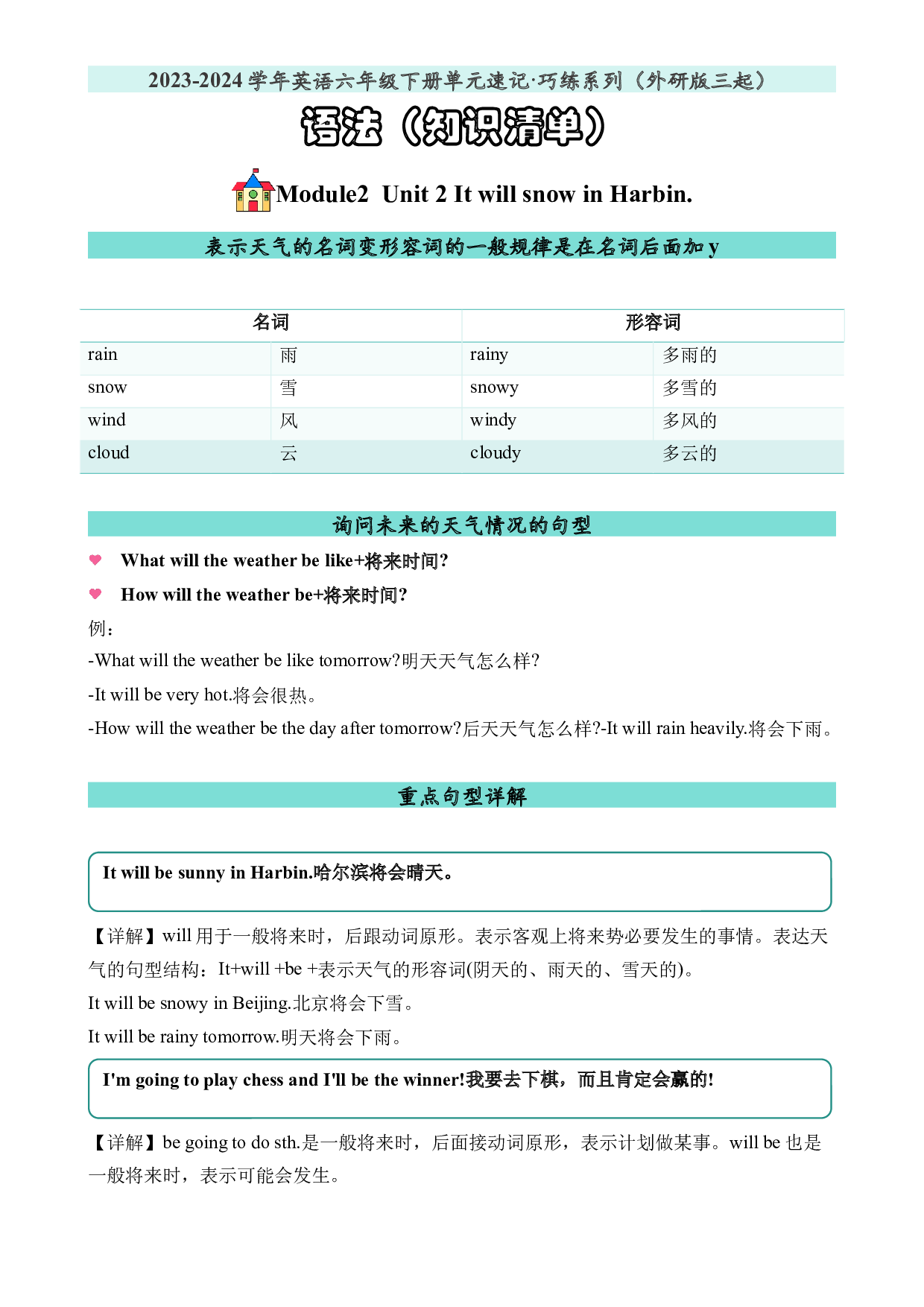 M2U2语法-2023-2024学年英语六年级下册单元hz102系列（外研版三起）.docx 第1页