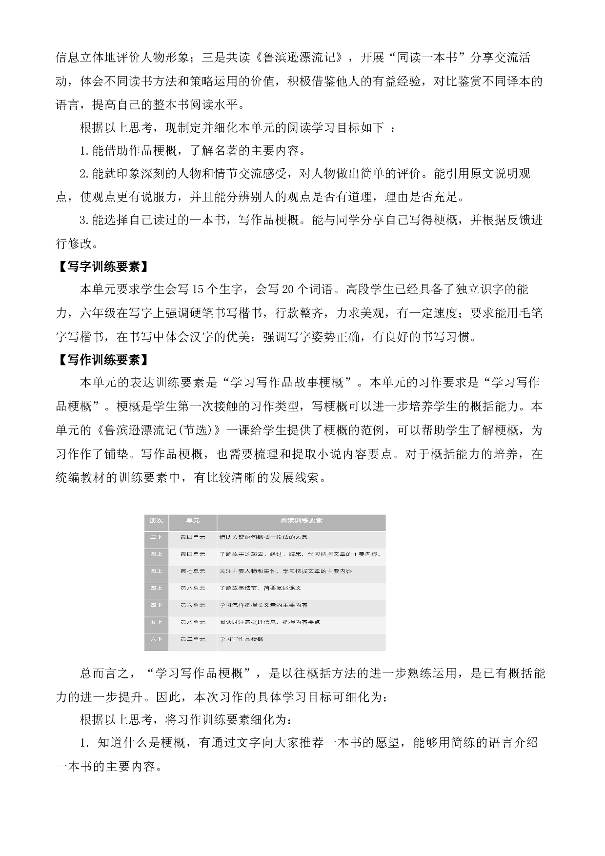 第二单元（单元解读）六年级语文下册部编版.docx 第2页
