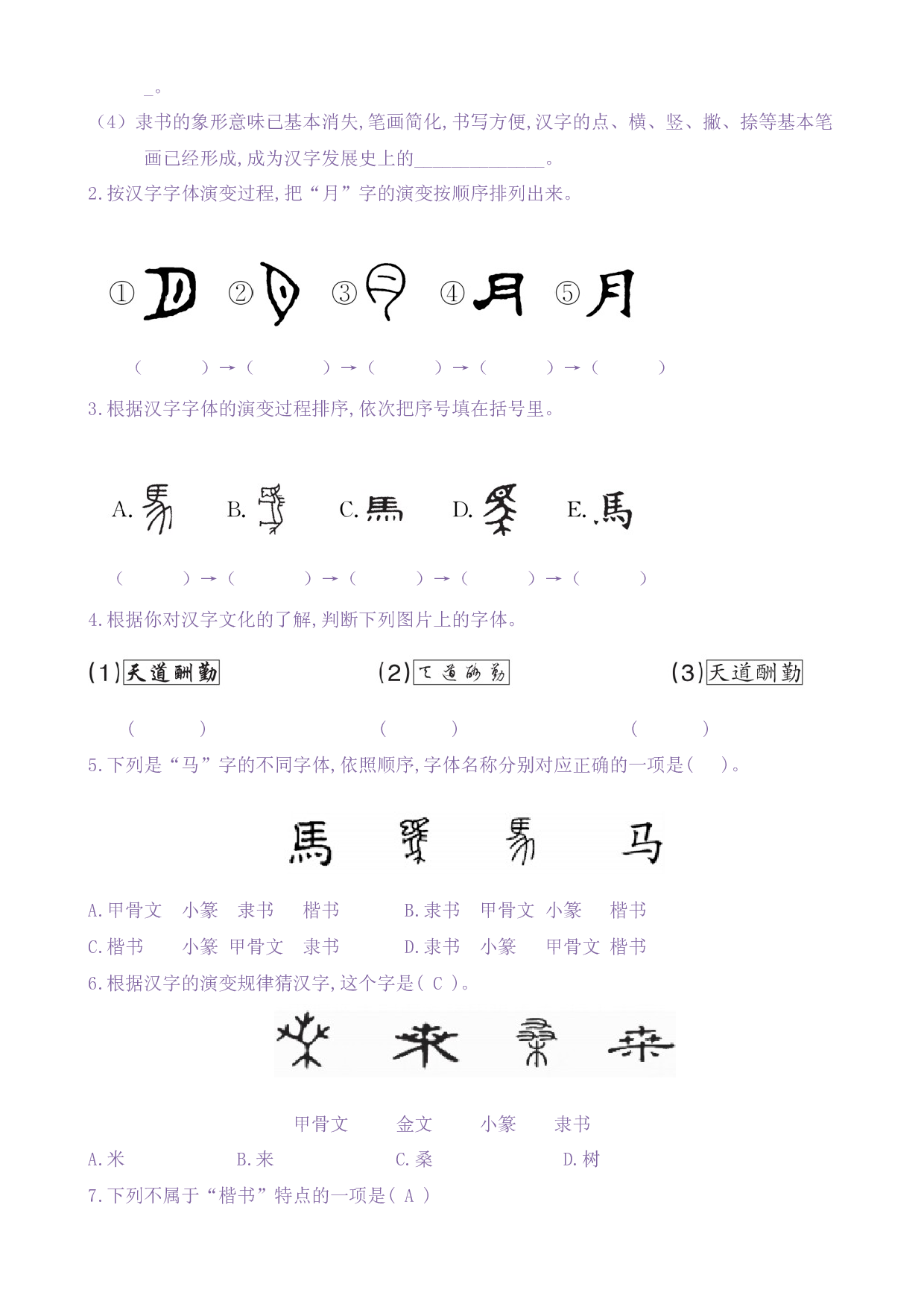《我爱你，汉字》核心素养（免费下载打印学习）五年级语文下册新课标（部编版）.docx 第2页