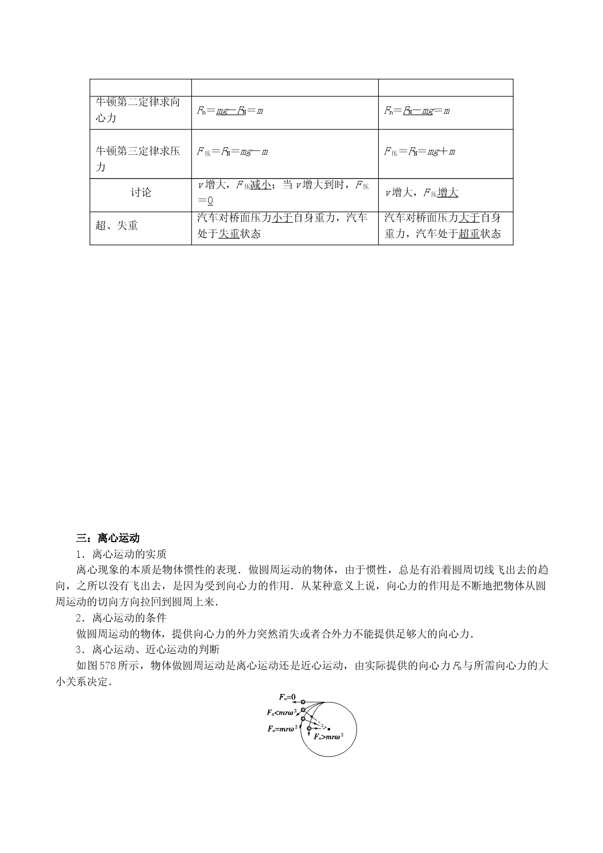 6.4 生活中的圆周运动-2020-2021学年高一物理精讲与精练高分突破考点专题系列（新教材人教版必修第二册）.doc 第2页