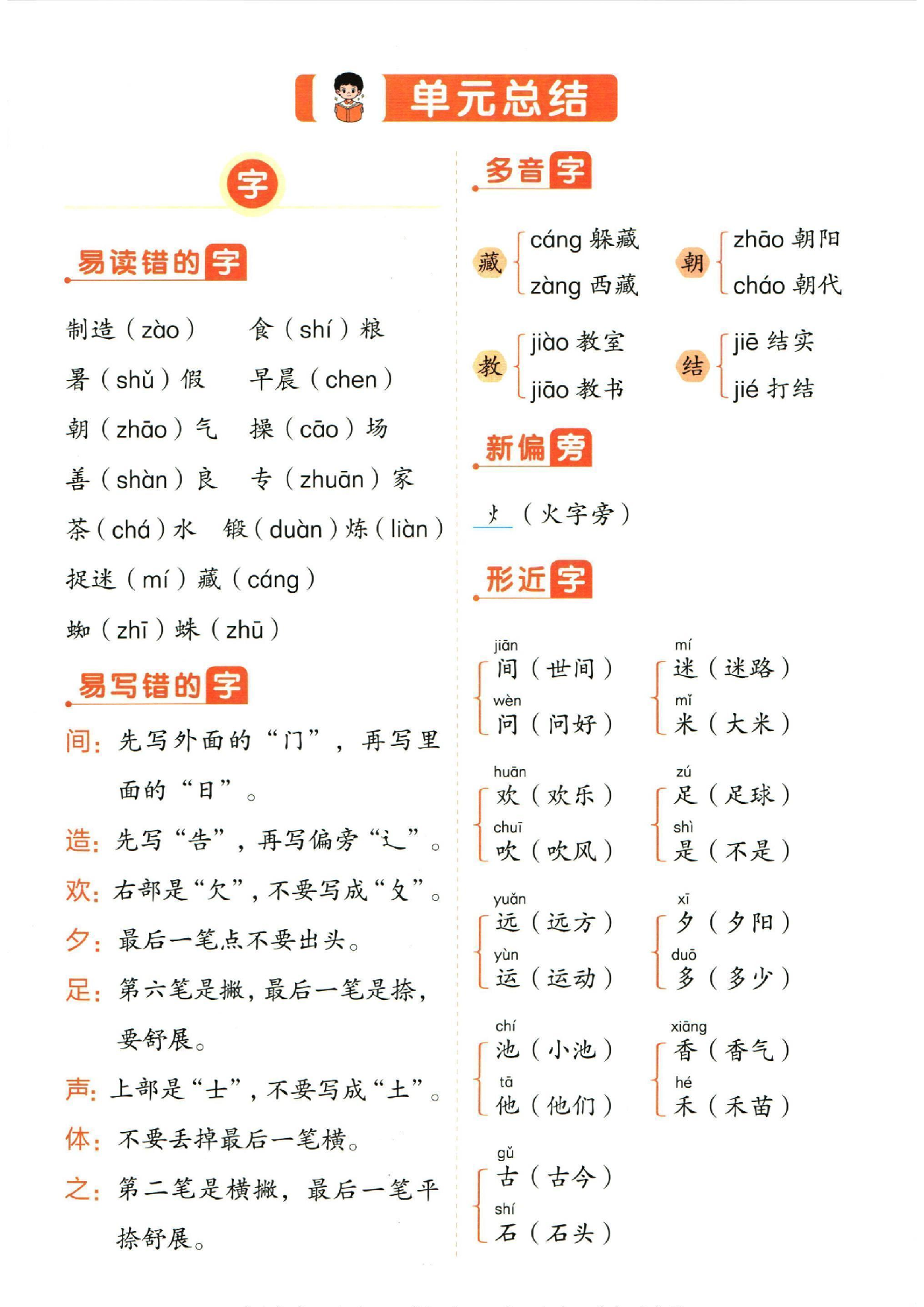 小学一年级下册语文单元总结_部分5.pdf 第1页