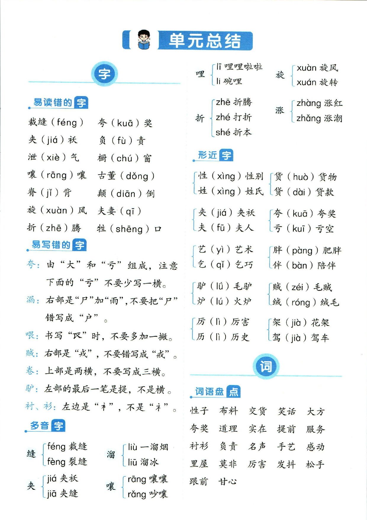 小学三年级下册语文单元总结_部分8.pdf 第1页