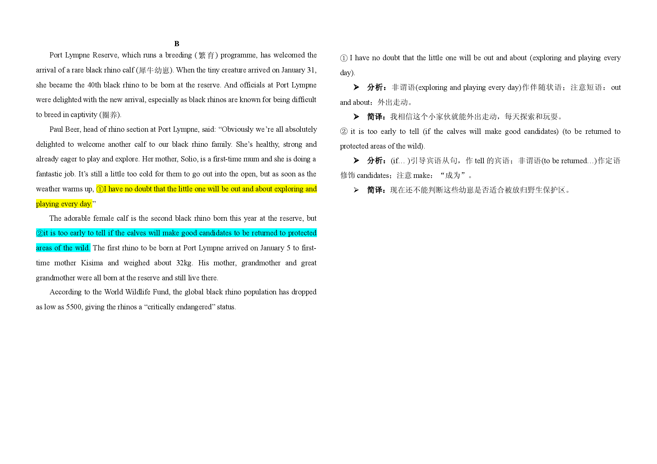 2021年高考英语阅读理解长难句简析 2022届高考英语复习.docx 第1页