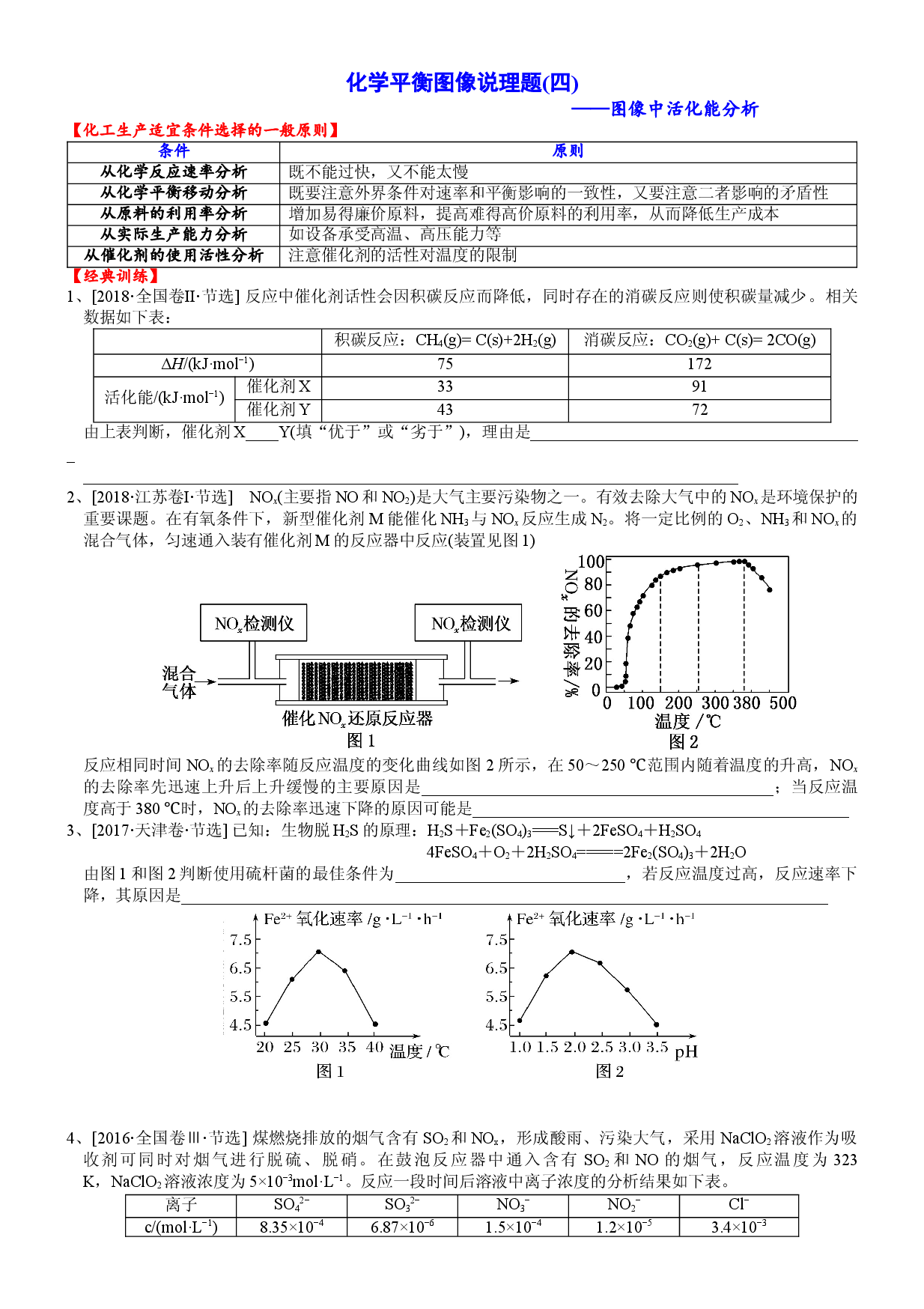 突破08 图像中活化能分析-备战2021年高考化学《化学反应原理》逐空突破系列.doc 第1页