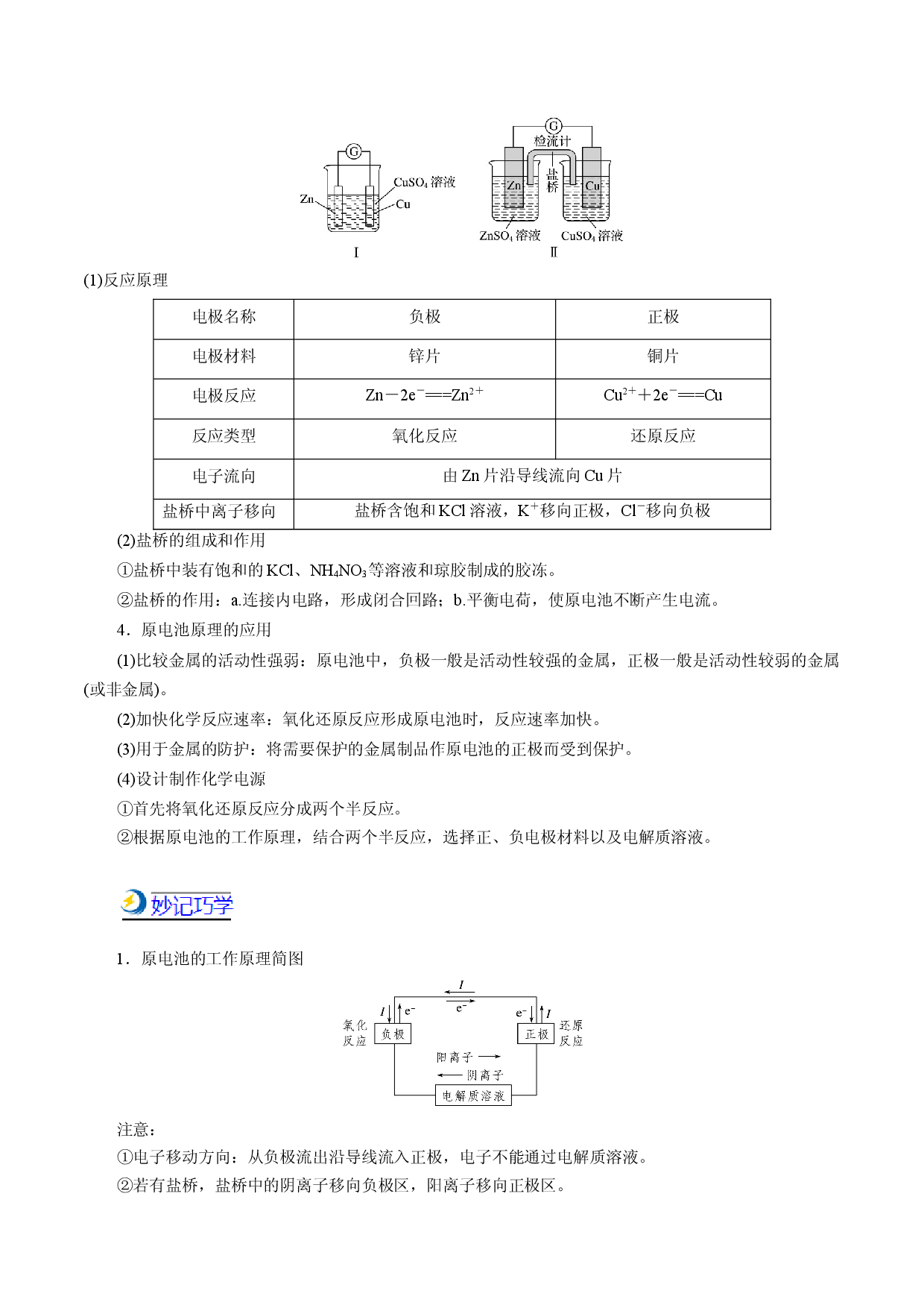 考点21  原电池  化学电源-备战2022年高考化学一轮复习考点帮（浙江专用）.docx 第2页