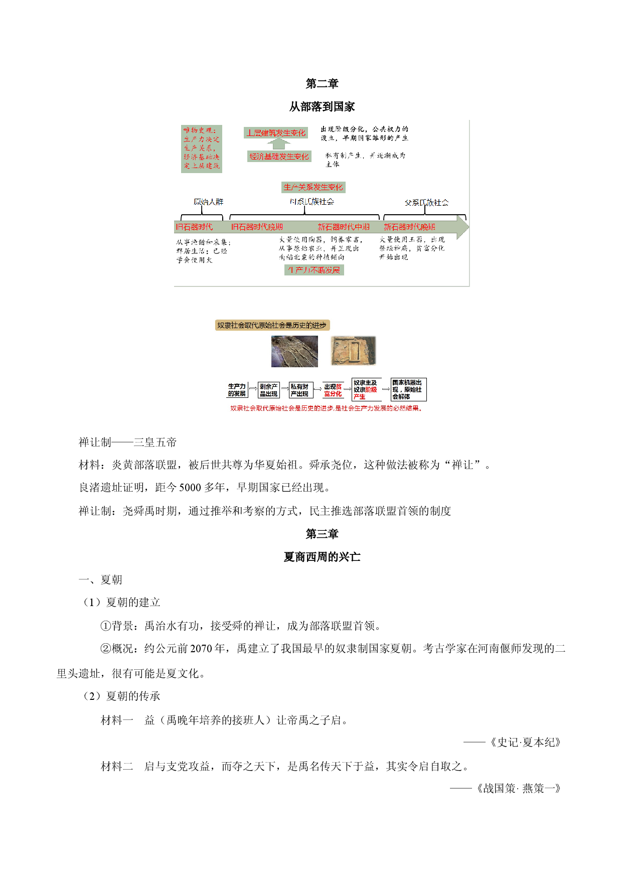 第1课 中华文明的起源与早期国家的形成（教学设计）-【中职专用】《中国历史》魅力课堂教学三件套（高教版2023&bull;基础模块）.docx 第2页