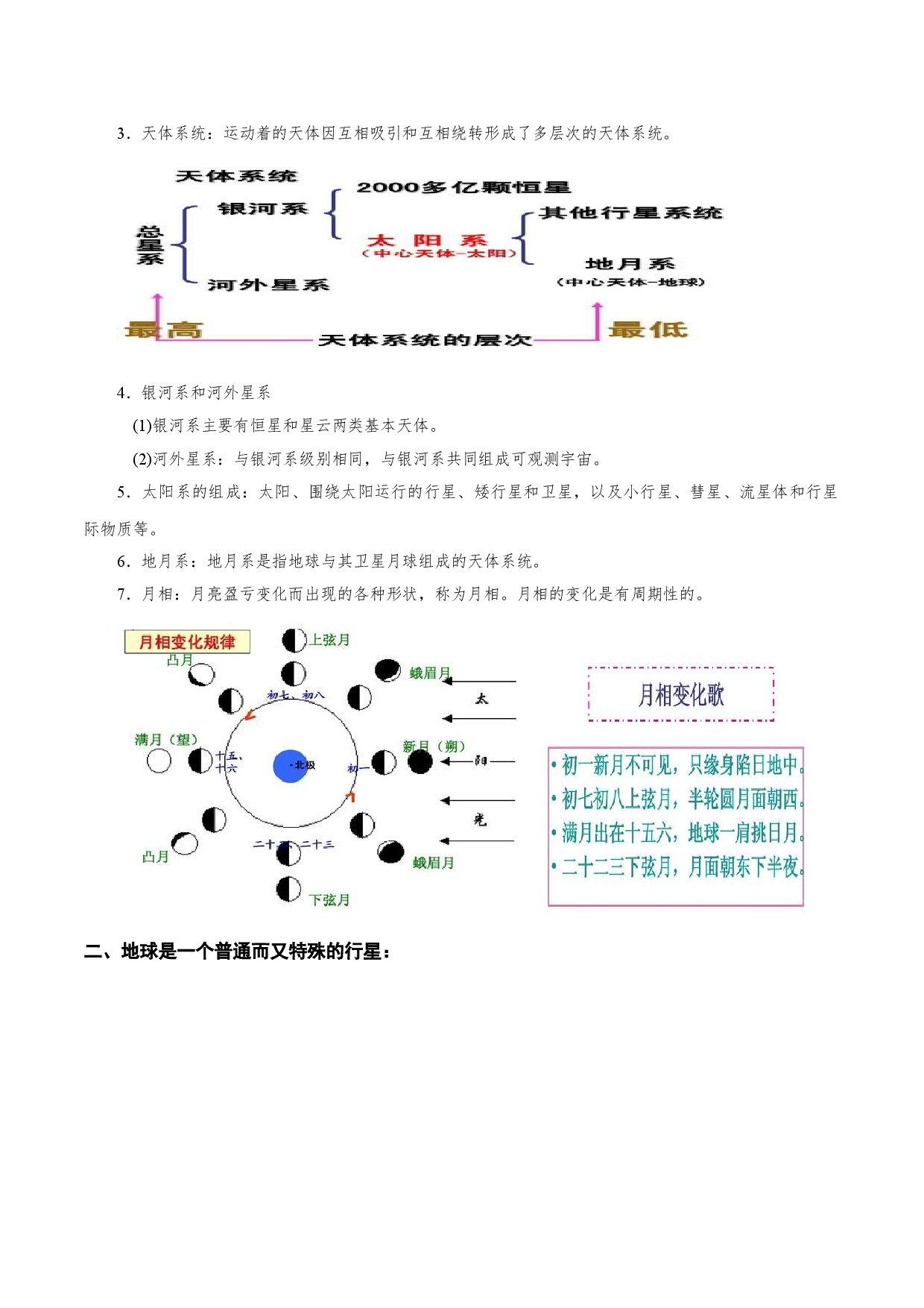 解密01 宇宙中的地球（讲义）-【高频考点解密】2022年浙江高考地理二轮复习讲义+分层训练（浙江专用）.doc 第2页