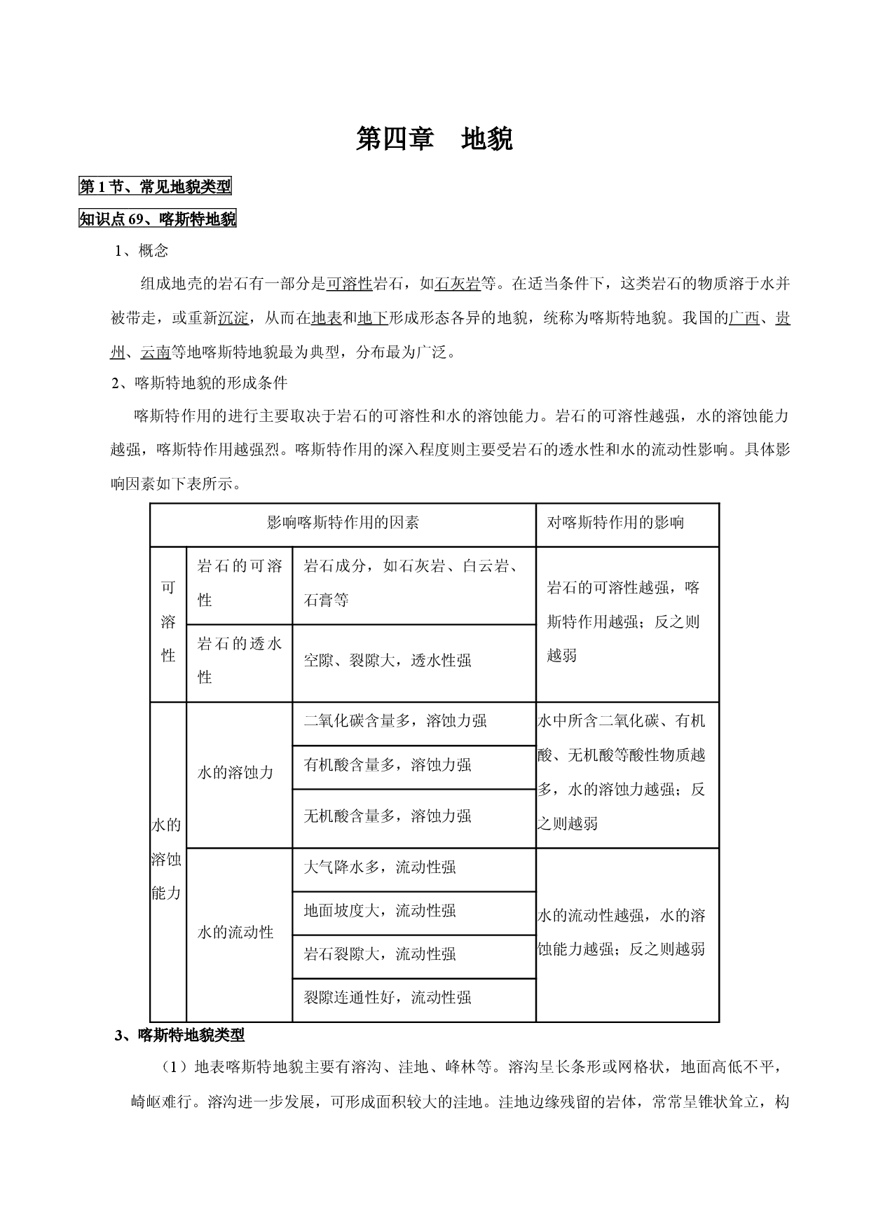 第四章  地貌-高中地理必备核心知识全归纳（人教版2019）.docx 第1页