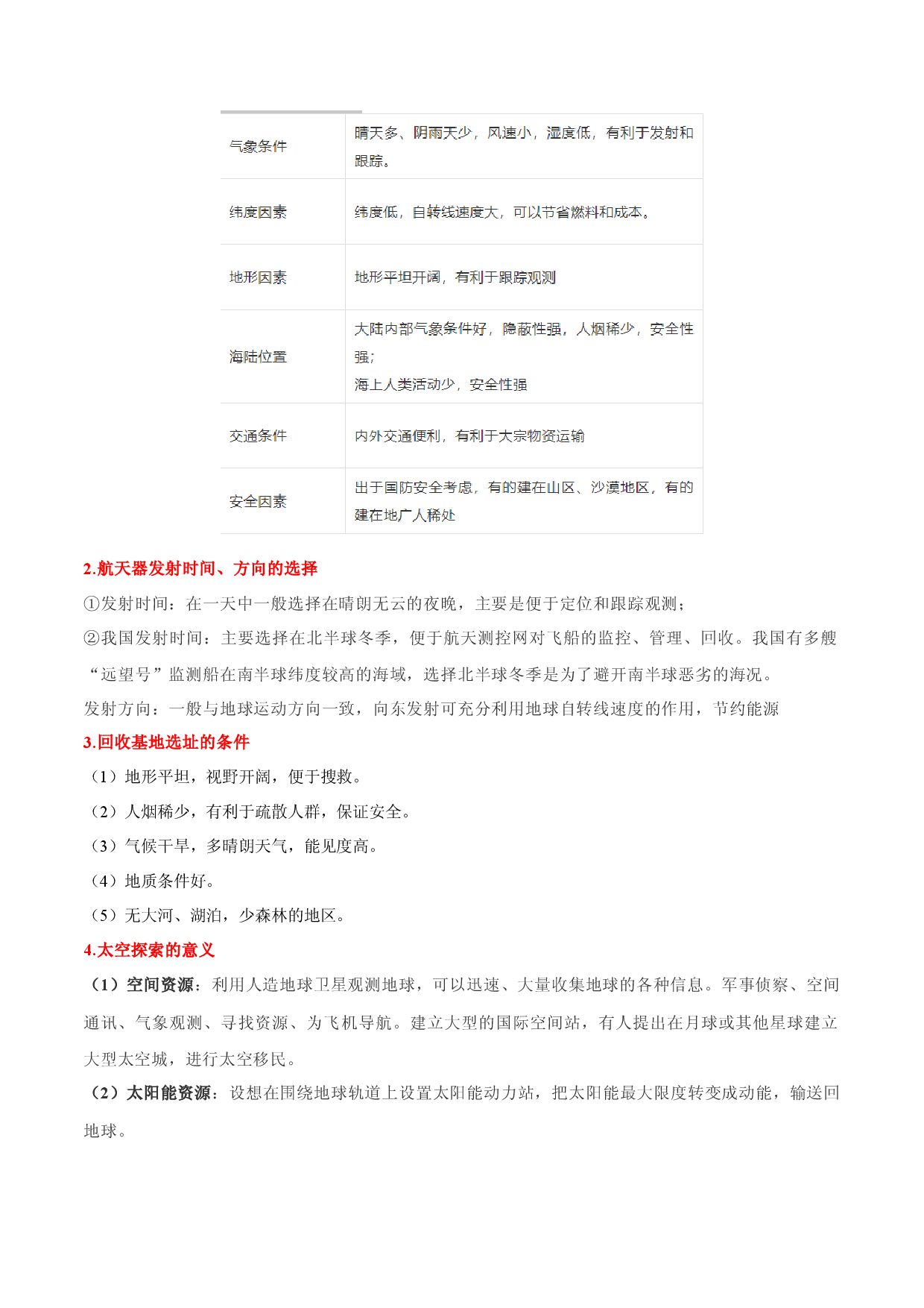 地理热点193 载人航天和火星探测-备战2022年高考地理全二轮复习高频考点狙击与专项突破.docx 第2页
