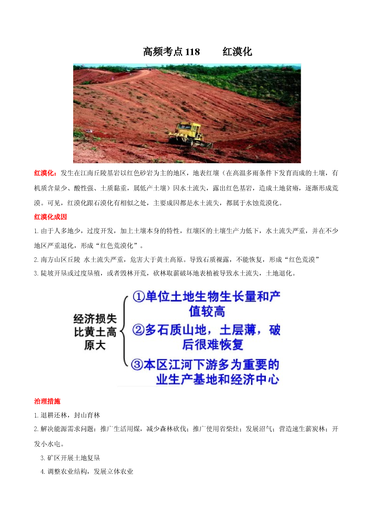 地理热点67 红漠化-备战2022年高考地理全二轮复习高频考点狙击与专项突破.docx 第1页
