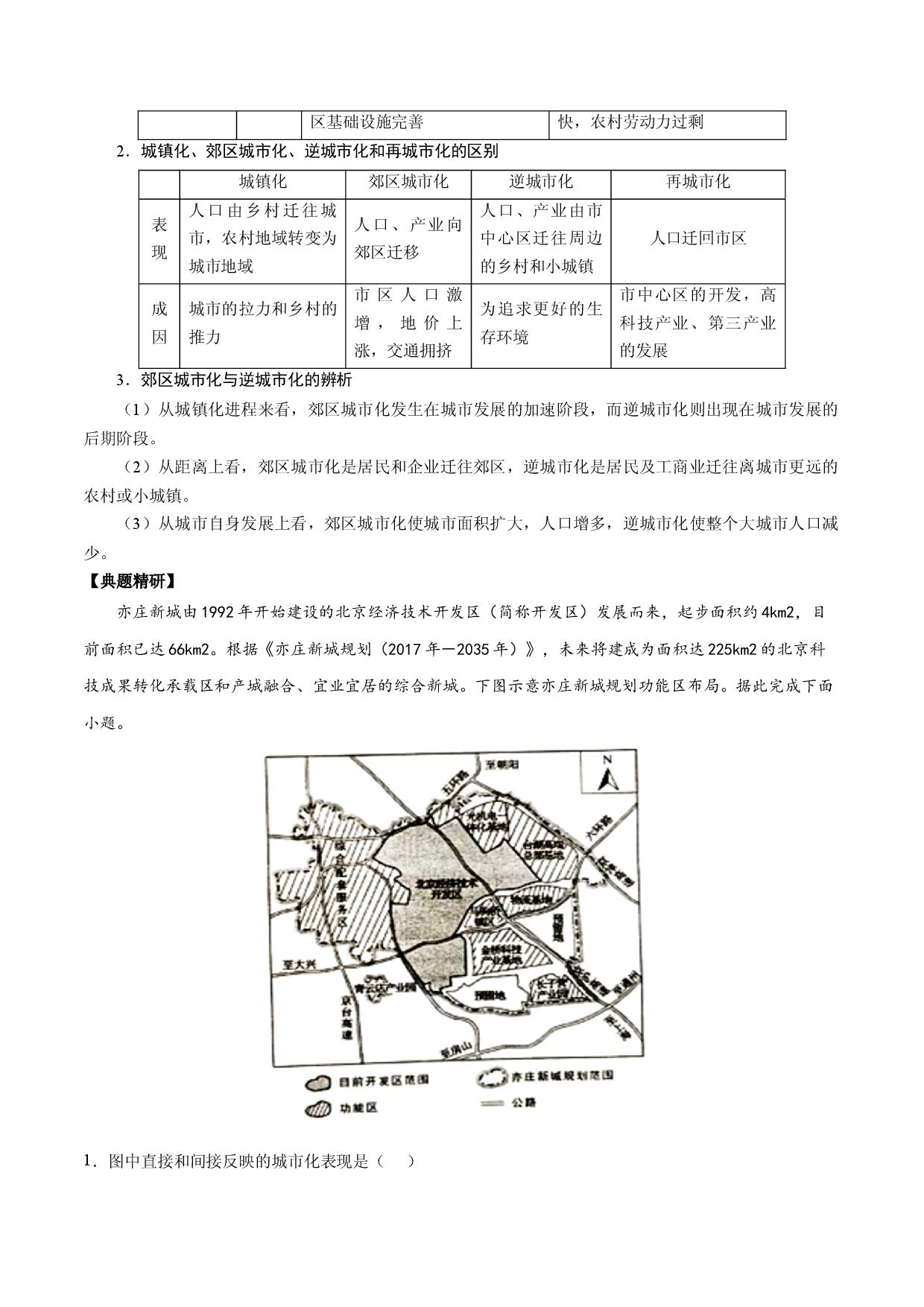 2.3.1 城镇化（讲练）-【高考君】备战2023年高考地理大一轮复习全考点精讲练（新高考专用）.docx 第2页