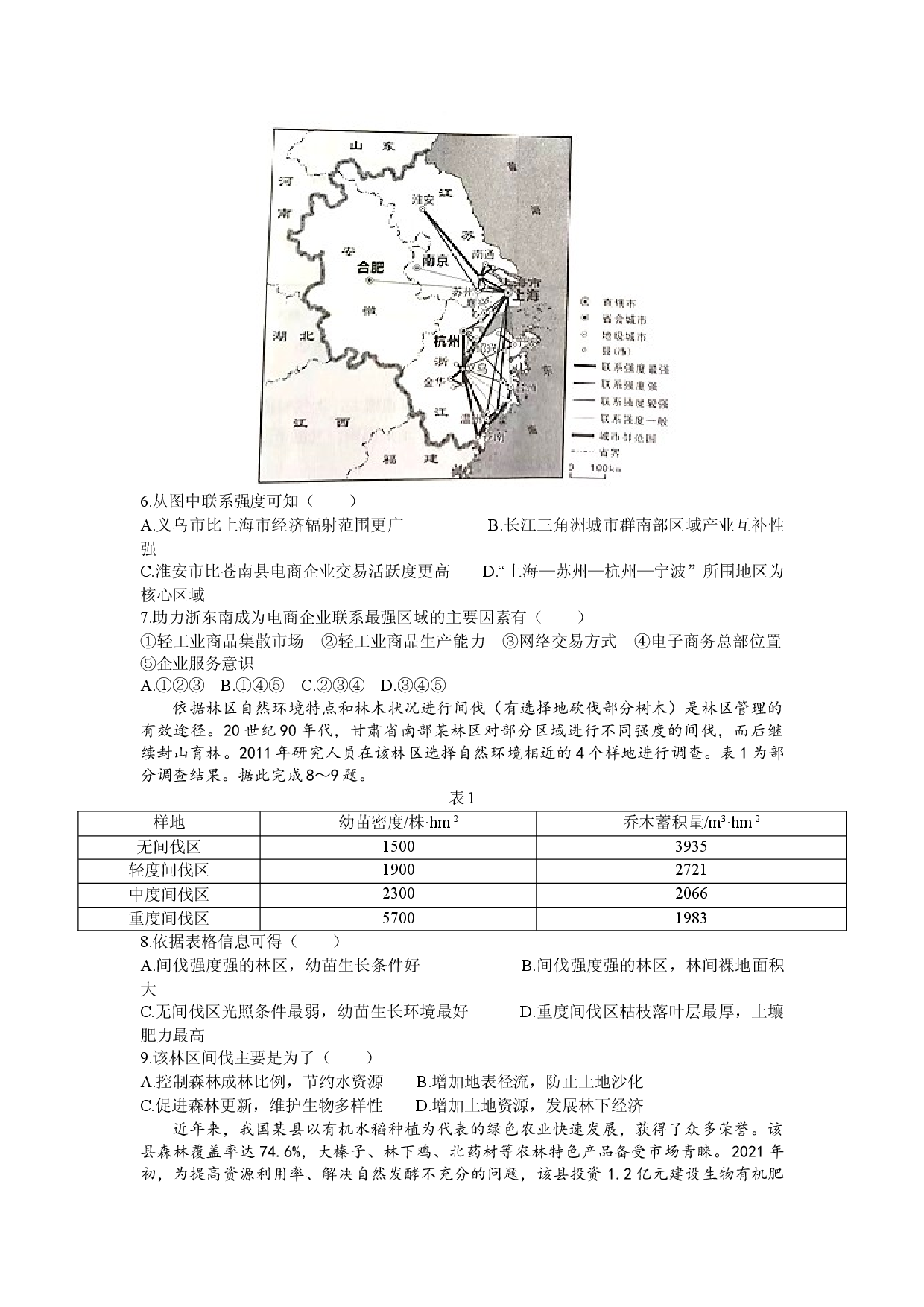 （网络收集版）2021年新高考辽宁地理高考真题文档版（含答案）.docx 第2页