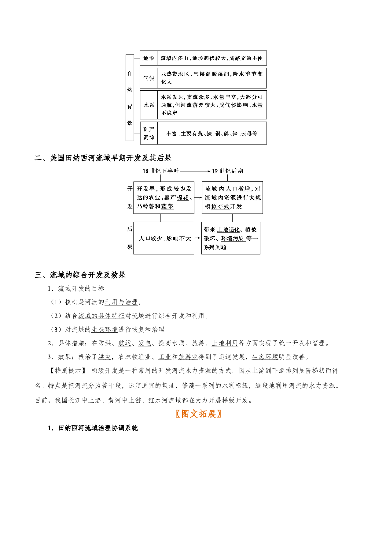 考点49 流域的综合开发-备战2022年高考地理一轮复习考点帮.doc 第2页