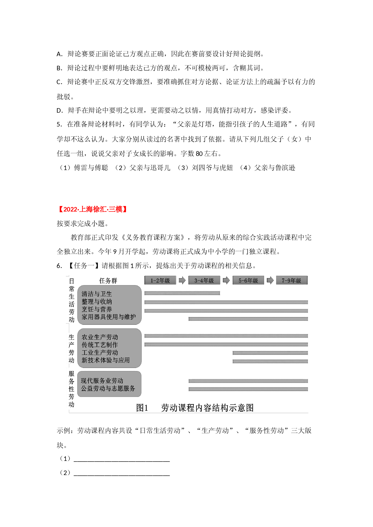 专题06 综合性学习与名著-【开卷有益】备战2023年中考语文一轮复习典型习题（上海专用）.docx 第2页