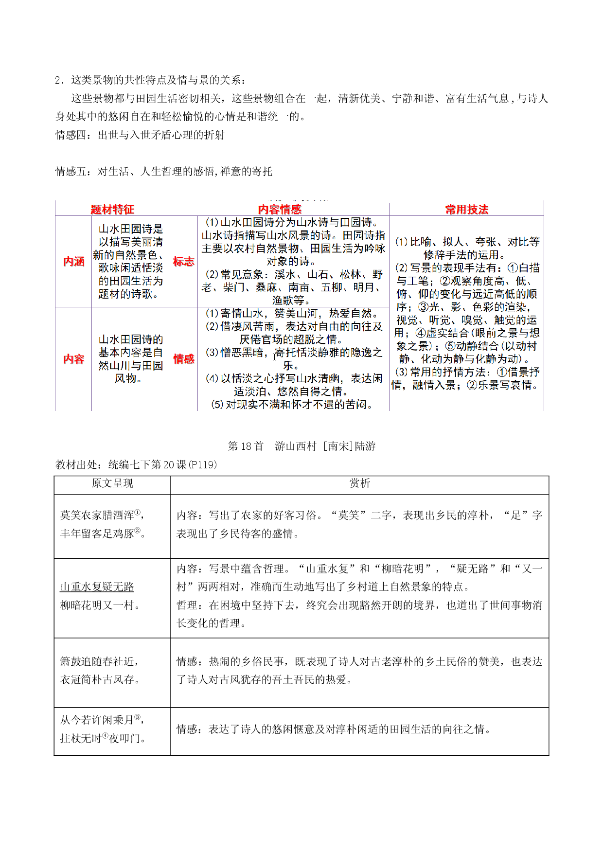 第十五讲 课标古诗词曲40首分类鉴赏（三）-2023年中考语文诗歌鉴赏考点解读+真题回放+闯关检测.docx 第2页