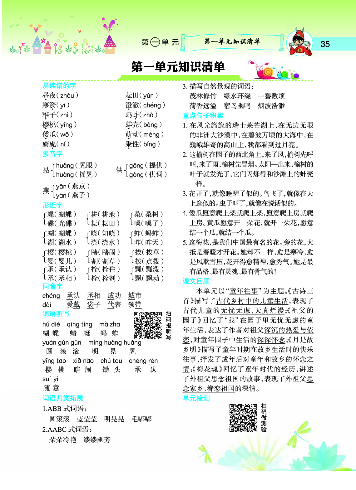 语文详解5年级下知识清单.pdf 第1页